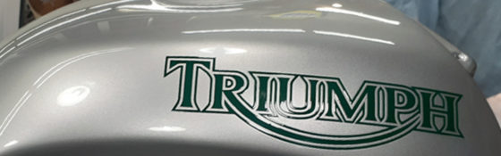 Triumph Tank – all pretty again!